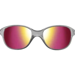 Sale Lunettes de soleil Romy Gris Translucide Brillant Spectron 3 Rose Enfant Lunettes Enfant