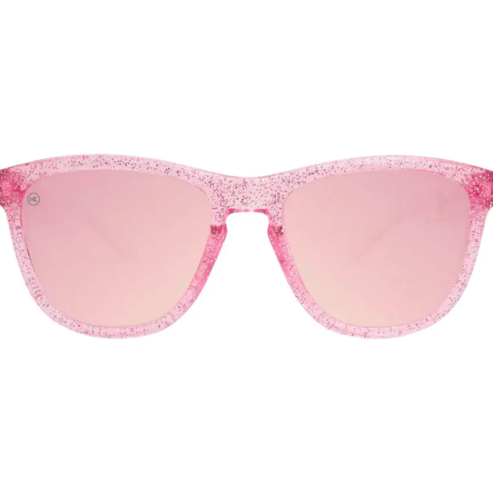 Lunettes Enfant|Lunettes Polarisées<Knockaround Lunettes de soleil Kids Premiums Pink Sparkle
