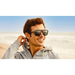 Best Lunettes de soleil Pacific Palisades Black On Black Femme Lunettes Femme