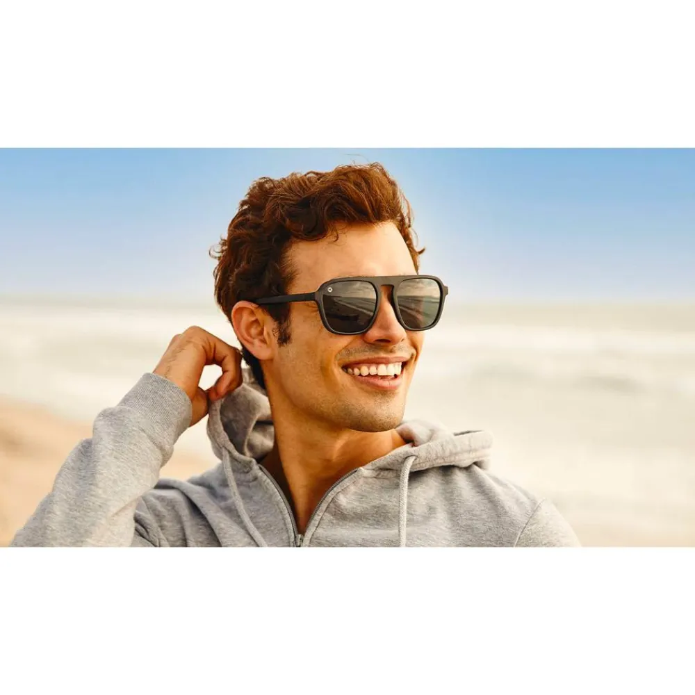 Best Lunettes de soleil Pacific Palisades Black On Black Femme Lunettes Femme