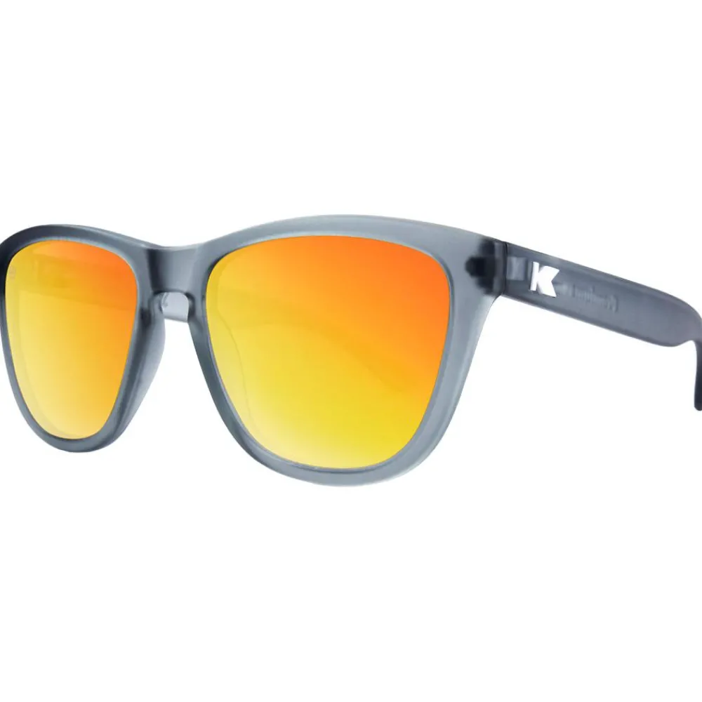 Lunettes Femme|Lunettes Femme<Knockaround Lunettes de soleil Premiums Frosted Grey