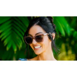 Lunettes Femme|Lunettes Polarisées<Knockaround Lunettes de soleil Songbirds Rose Latte