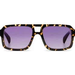 Discount Lunettes de soleil Falcon Dark Tortoise Femme Lunettes Femme