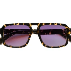 Discount Lunettes de soleil Falcon Dark Tortoise Femme Lunettes Femme