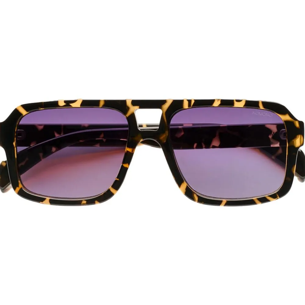 Discount Lunettes de soleil Falcon Dark Tortoise Femme Lunettes Femme