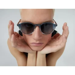 Discount Lunettes de soleil Liam Metal Underwater Silver Femme Lunettes Femme|Lunettes Femme
