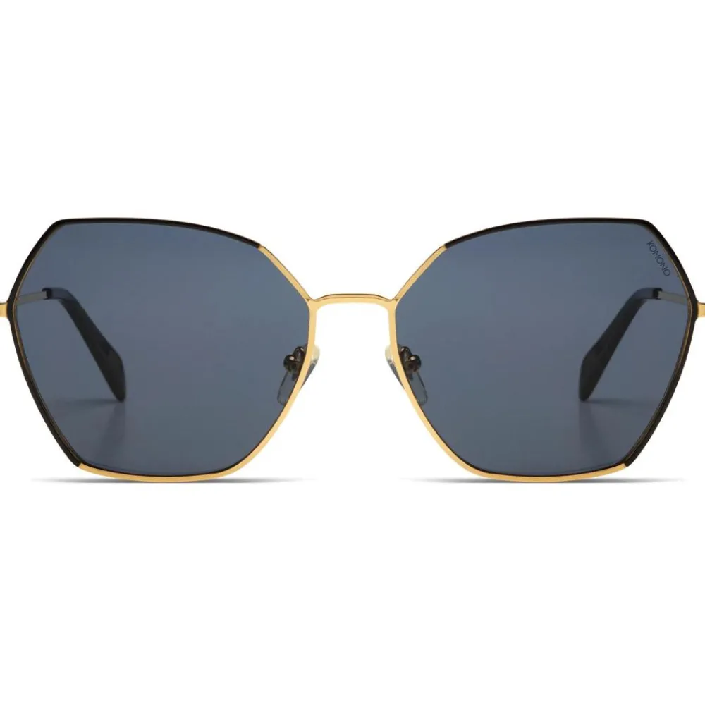 Lunettes Femme<Komono Lunettes de soleil Belle Gold Black