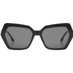 Discount Lunettes de soleil Poly Black Tortoise Femme Lunettes Femme