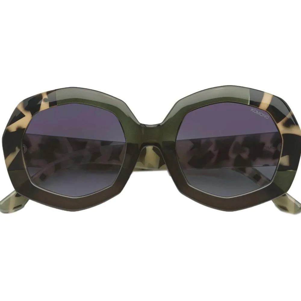 Hot Lunettes de soleil Amy Emerald Bobcat Femme Lunettes Femme