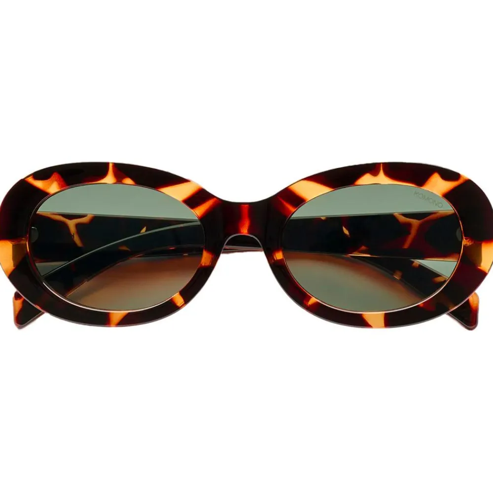 New Lunettes de soleil Luna Havana Femme Lunettes Femme