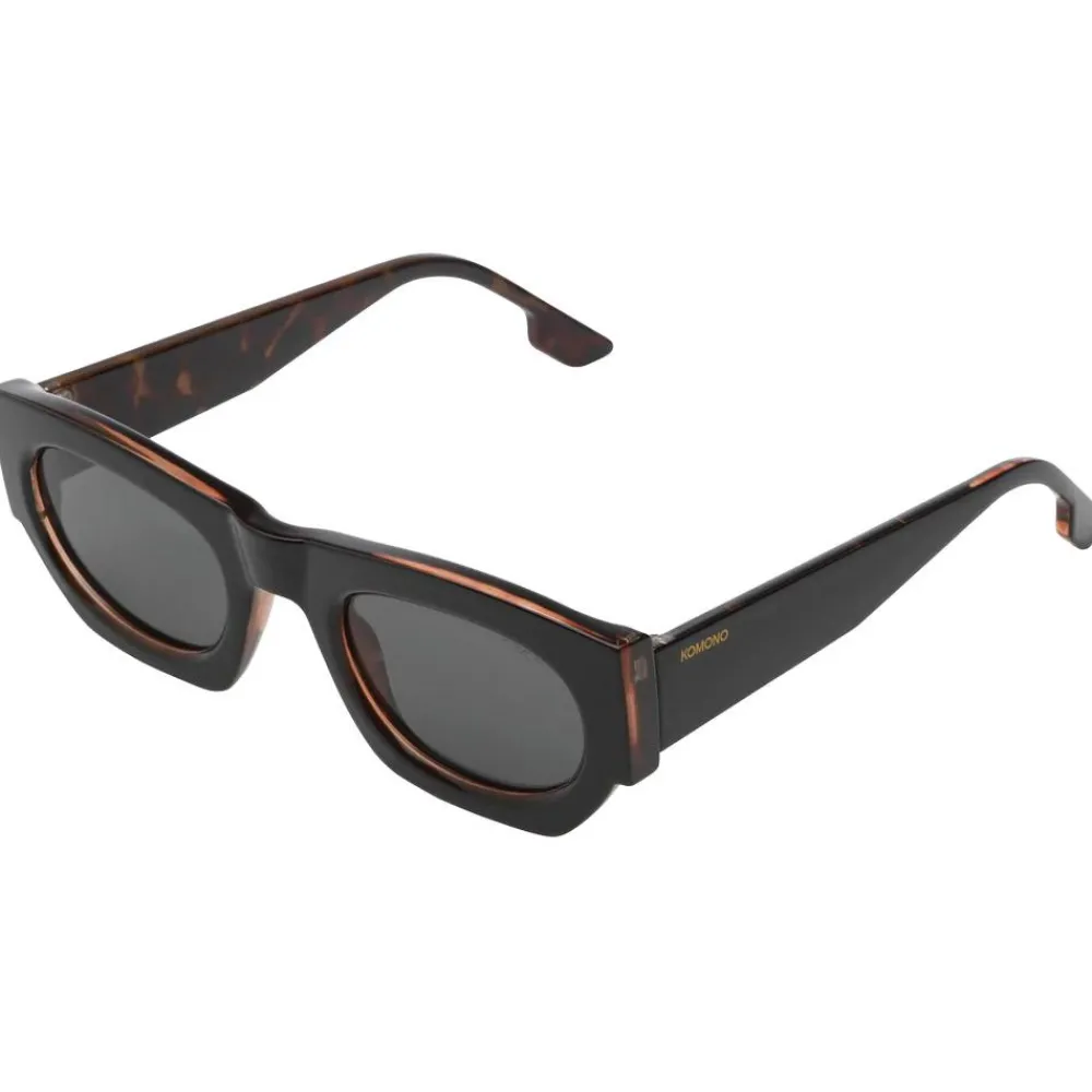 Lunettes Femme<Komono Lunettes de soleil Alpha Black Tortoise