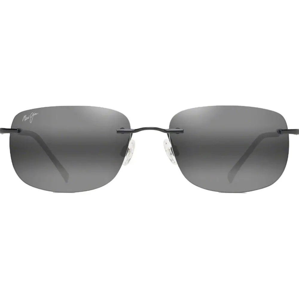 Hot Lunettes de soleil Ohai Gloss Black Gris Neutre MauiBrilliant Lunettes Polarisées