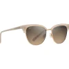 Outlet Lunettes de soleil Lokelani Amande Or Bronze Hcl MauiBrilliant Femme Lunettes Femme|Lunettes Polarisées