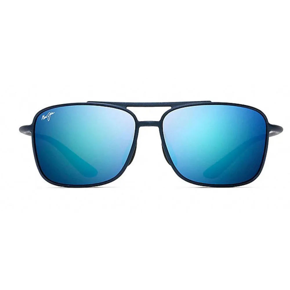 Lunettes Polarisées<Maui Jim Lunettes de soleil Kaupo Gap Matte Blue Blue Hawaii Mauibrilliant