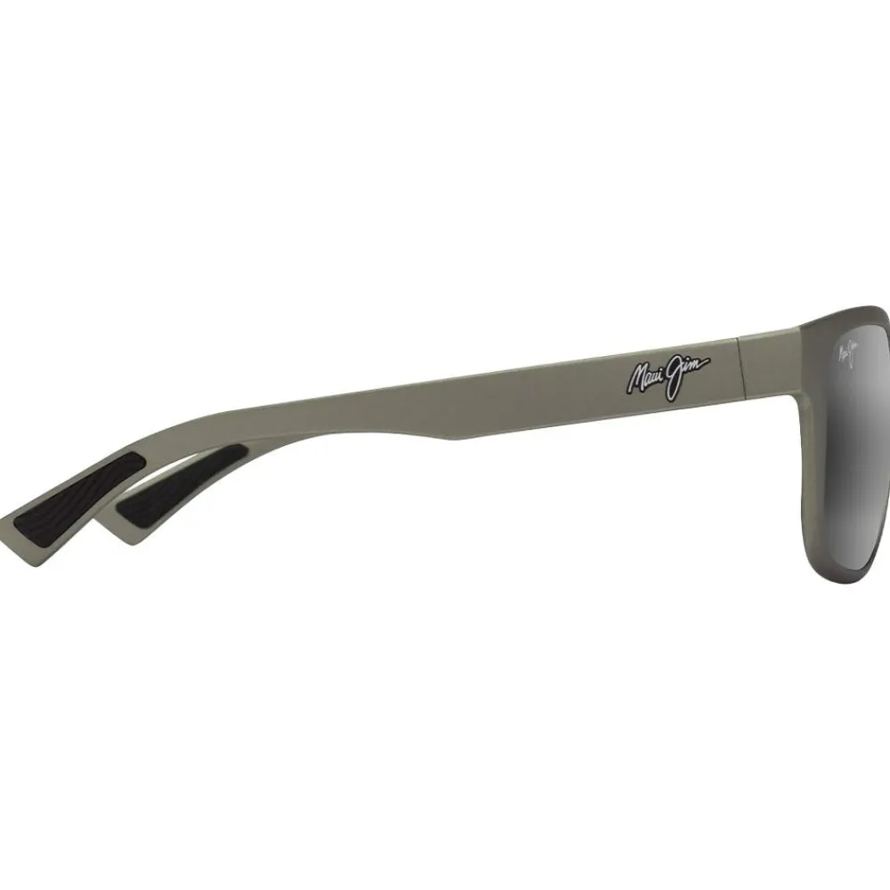 Hot Lunettes de soleil Puakea Gris Vert Mat Neutral Grey Minéral Superthin Femme Lunettes Femme|Lunettes Polarisées