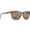 Lunettes Femme|Lunettes Polarisées<Maui Jim Lunettes de soleil Sugar Cane Moka Transparent Bronze HCL Mineral SuperThin