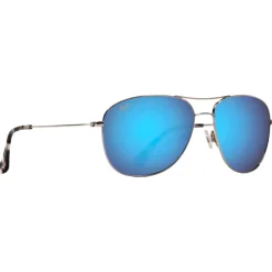 Outlet Lunettes de soleil Cliff House Reader 1,5 Argent Blue Hawaii MauiBrilliant Femme Lunettes Femme|Lunettes Polarisées