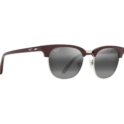 Hot Lunettes de soleil Holomua Shiny Solid Brown Neutral Grey Mineral Superthin Femme Lunettes Femme|Lunettes Polarisées