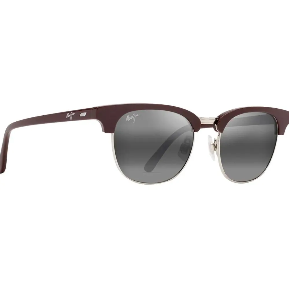 Hot Lunettes de soleil Holomua Shiny Solid Brown Neutral Grey Mineral Superthin Femme Lunettes Femme|Lunettes Polarisées