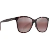 Clearance Lunettes de soleil Liquid Sunshine Tortoise Rouge Maui Rose MauiPure Femme Lunettes Femme|Lunettes Polarisées