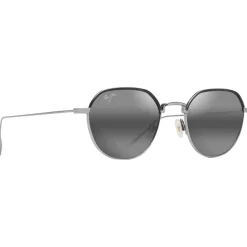 Lunettes Femme|Lunettes Polarisées<Maui Jim Lunettes de soleil Island Eyes Titane Gris Neutre MauiBrilliant