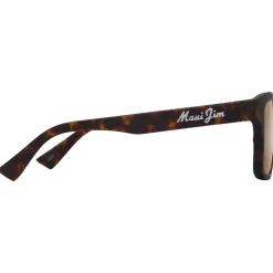 Lunettes Polarisées|Lunettes Femme<Maui Jim Lunettes de soleil Opiopio Asian Fit Havane Foncé Mat Bronze HCL MauiPure