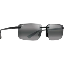 Lunettes Polarisées|Lunettes Femme<Maui Jim Lunettes de soleil Laulima Noir Mat Neutral Grey MauiPure