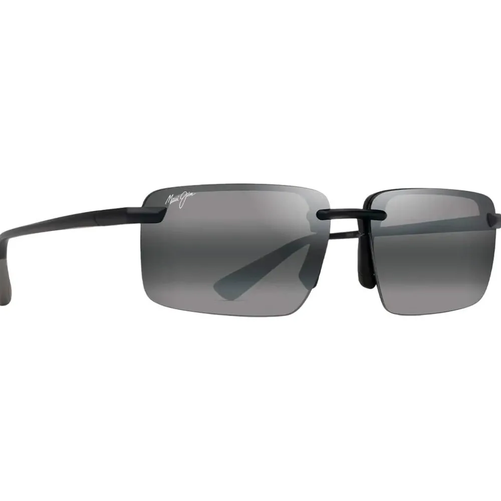 Lunettes Polarisées|Lunettes Femme<Maui Jim Lunettes de soleil Laulima Noir Mat Neutral Grey MauiPure