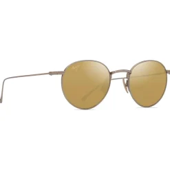 Lunettes Femme|Lunettes Polarisées<Maui Jim Lunettes de soleil Kaapeha Matte Bronze Hawaii Glow MauiBrilliant
