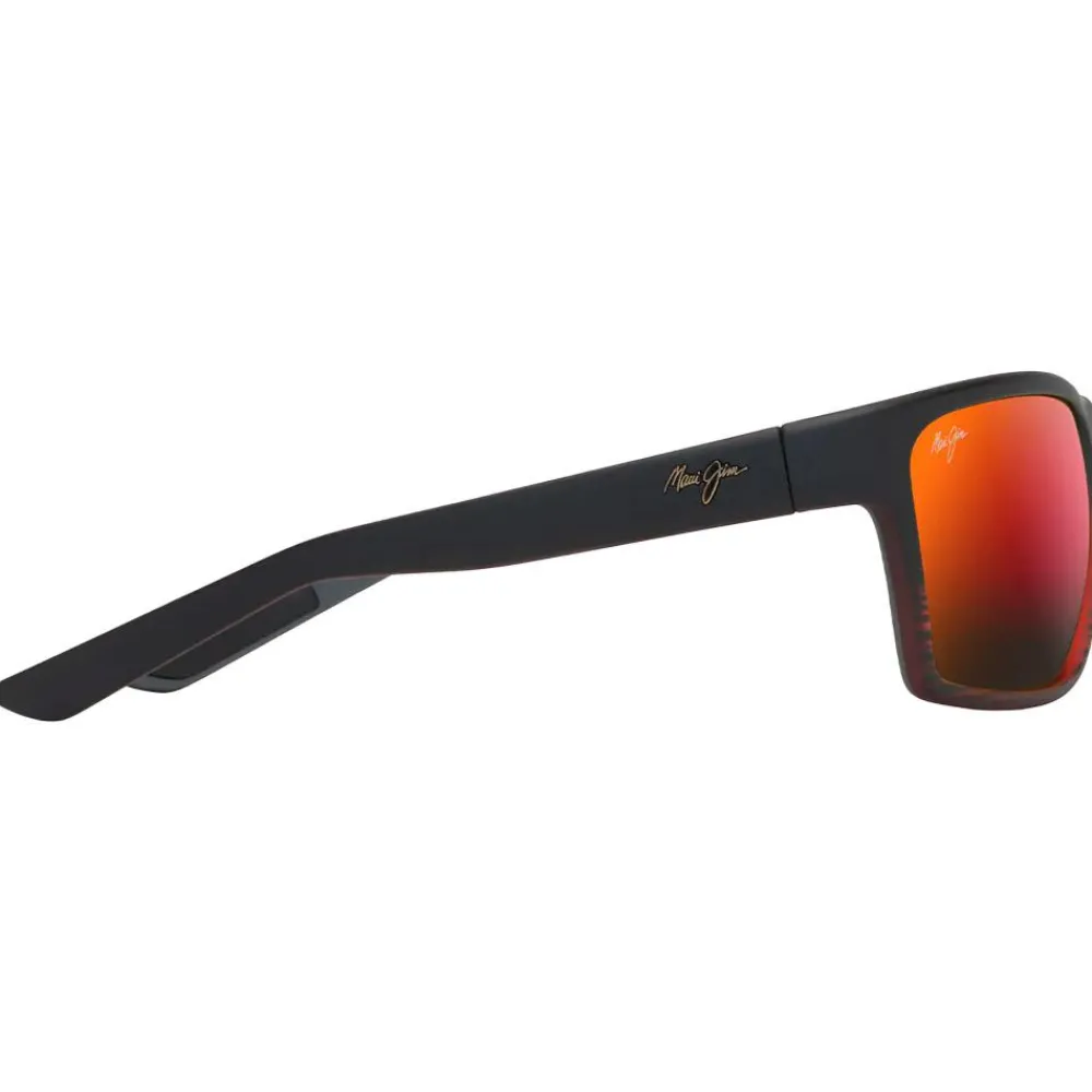 Lunettes Polarisées|Lunettes Femme<Maui Jim Lunettes de soleil Alenuihaha Bordeaux Hawaii Lava Minéral SuperThin