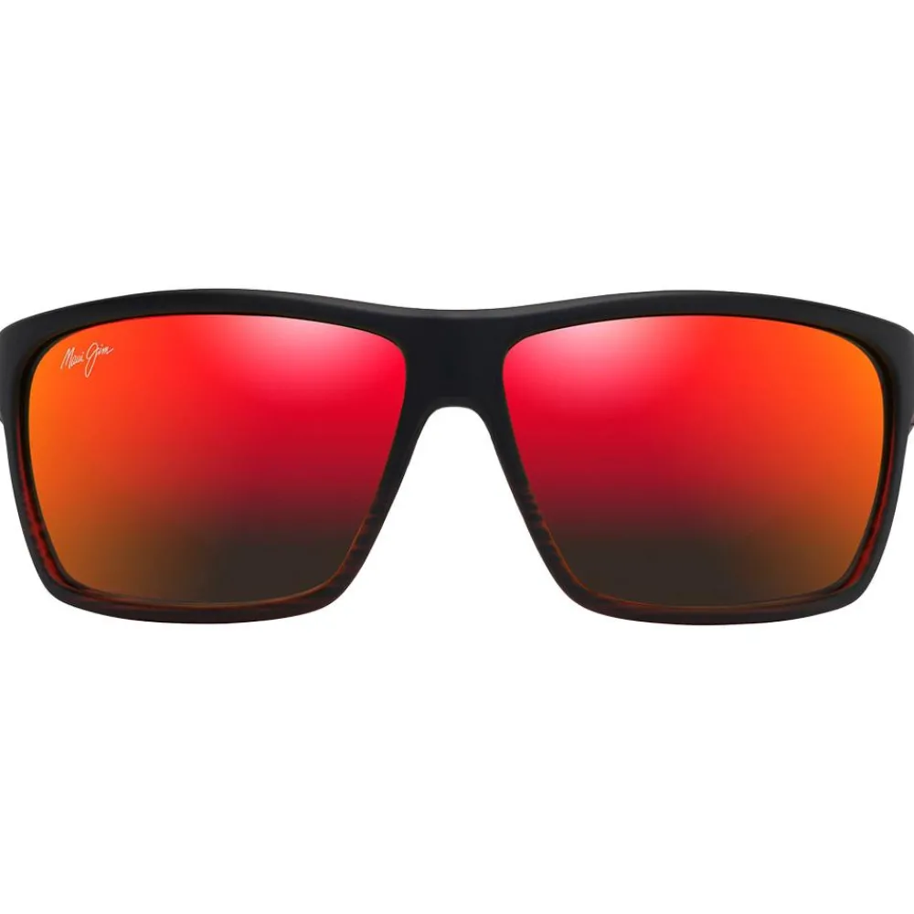 Lunettes Polarisées|Lunettes Femme<Maui Jim Lunettes de soleil Alenuihaha Bordeaux Hawaii Lava Minéral SuperThin