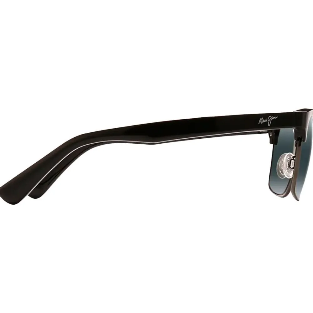 Lunettes Polarisées|Lunettes Femme<Maui Jim Lunettes de soleil Kawika Brillant Noir Gris Neutre MauiPure