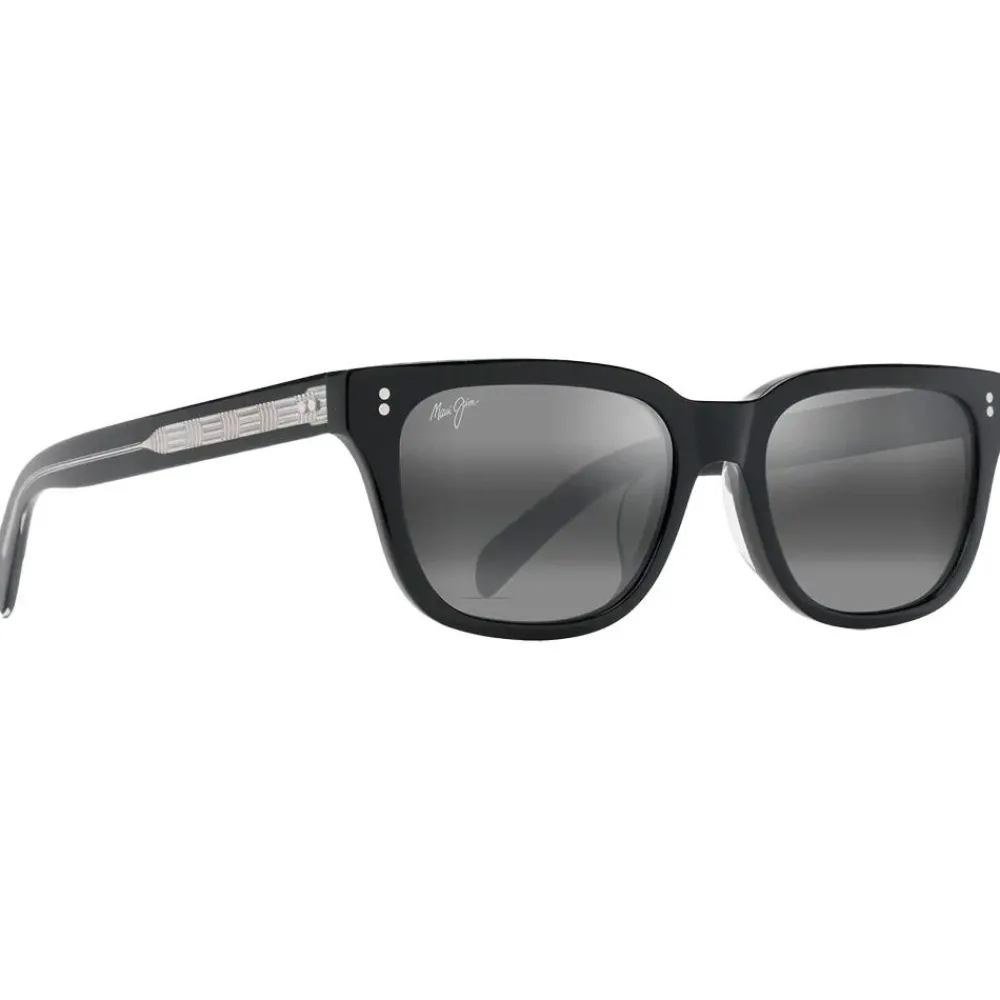 Lunettes Femme|Lunettes Polarisées<Maui Jim Lunettes de soleil Likeke Noir Crystal Neutral Grey Mineral Superthin
