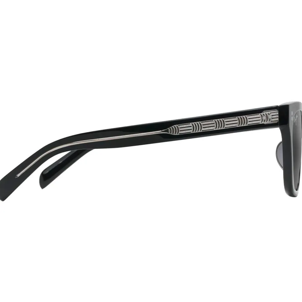 Lunettes Femme|Lunettes Polarisées<Maui Jim Lunettes de soleil Likeke Noir Crystal Neutral Grey Mineral Superthin