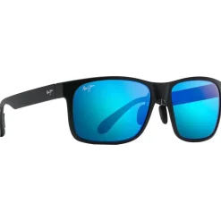 Discount Lunettes de soleil Red Sands Reader 2,0 Noir Mat Bleu Hawaï MauiBrilliant Femme Lunettes Polarisées|Lunettes Femme