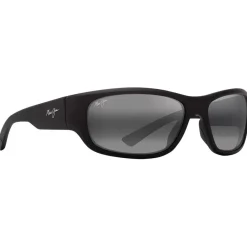 Hot Lunettes de soleil Mauklele Matte Black Neutral Grey Mineral Superthin Femme Lunettes Polarisées|Lunettes Femme