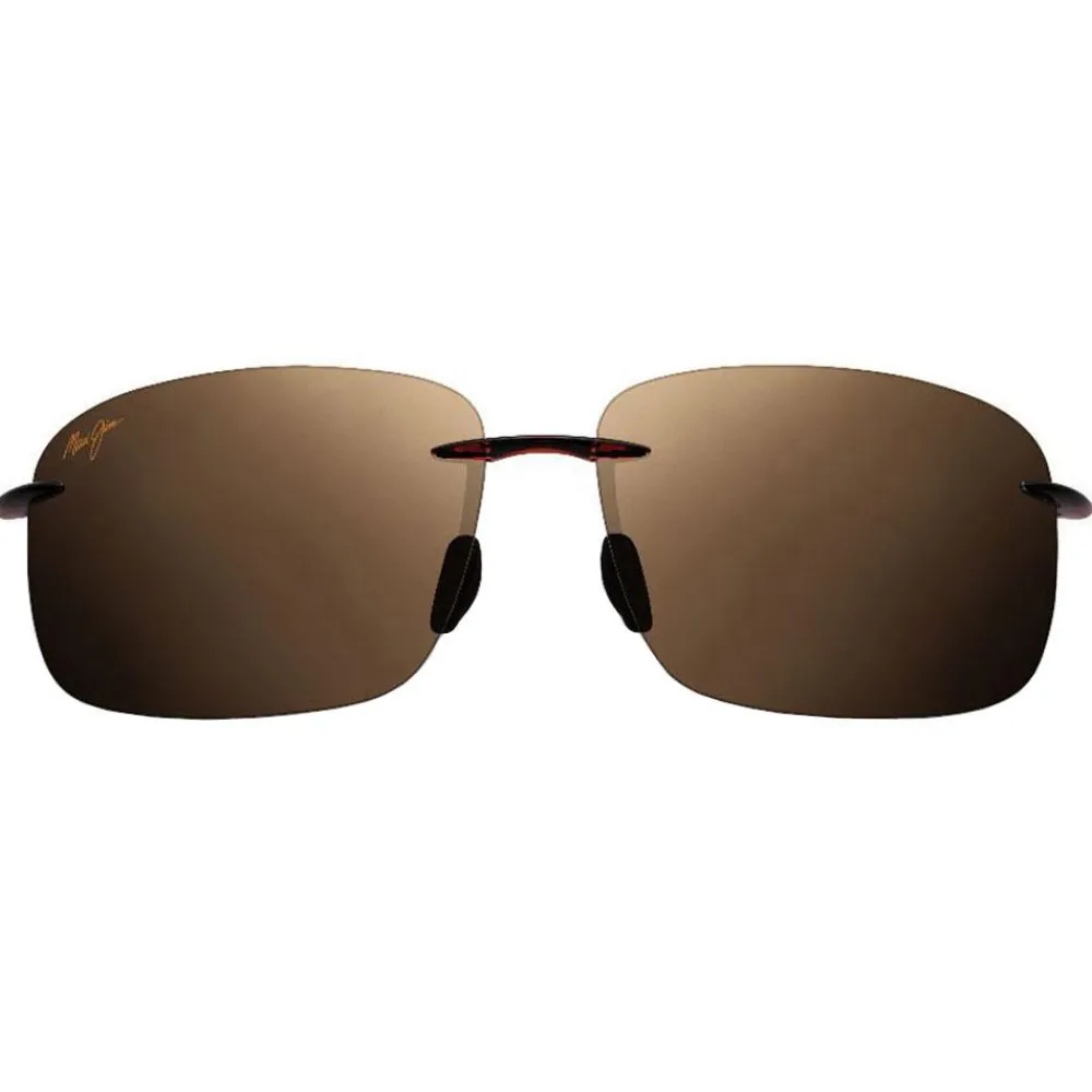 Lunettes Femme|Lunettes Homme<Maui Jim Lunettes de soleil Breakwall Marron Cuivre Hcl Bronze Mauipure