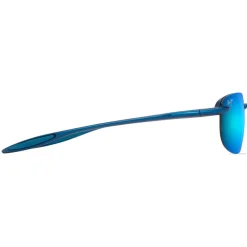 Lunettes Polarisées|Lunettes Femme<Maui Jim Lunettes de soleil Hookipa Ultra Asian Fit Metal Matte Blue Blue Hawaii MauiUltra
