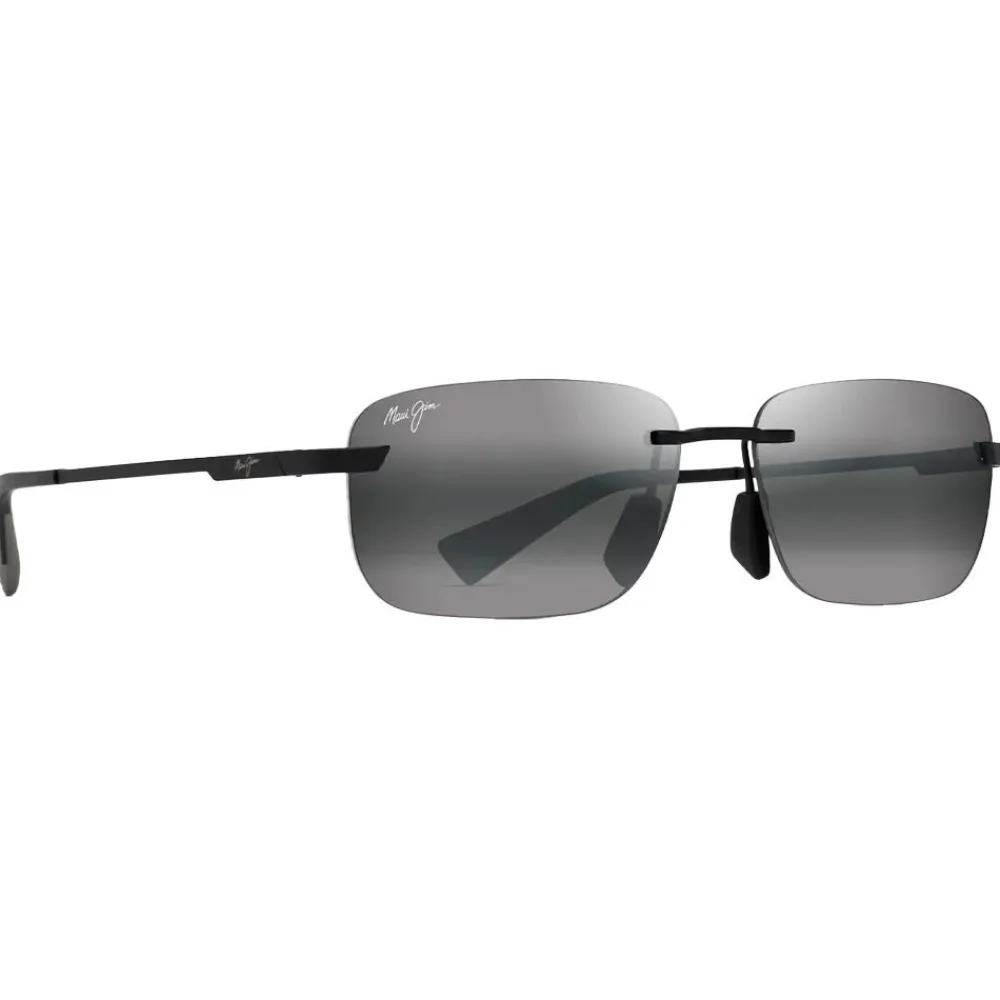 Lunettes Femme|Lunettes Polarisées<Maui Jim Lunettes de soleil Lanakila Noir Mat Gris Neutral Grey MauiPure