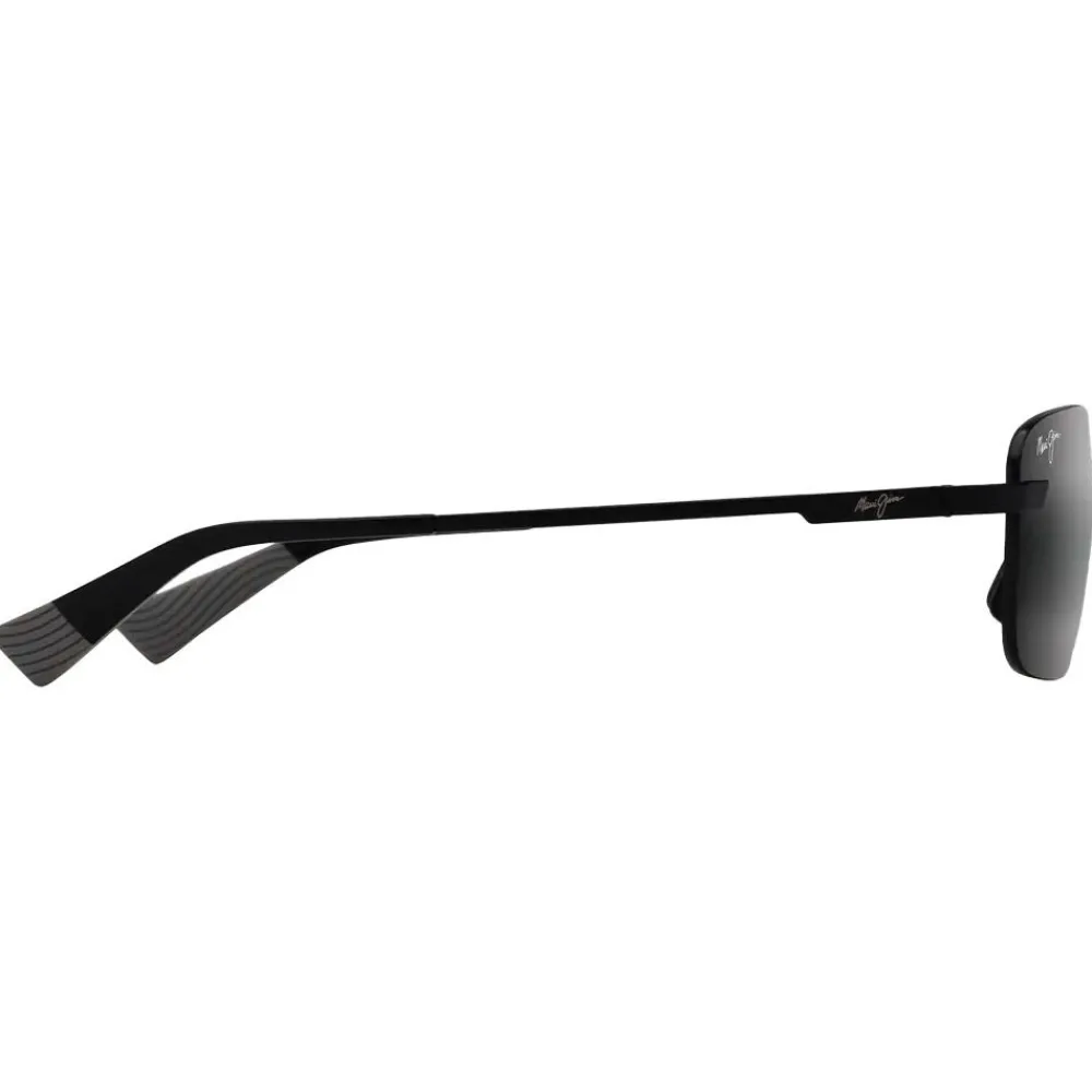 Lunettes Femme|Lunettes Polarisées<Maui Jim Lunettes de soleil Lanakila Noir Mat Gris Neutral Grey MauiPure