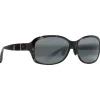 Sale Lunettes de soleil Koki Beach Ecaille Noir Gris Gris Neutre MauiPure Femme Lunettes Polarisées|Lunettes Femme