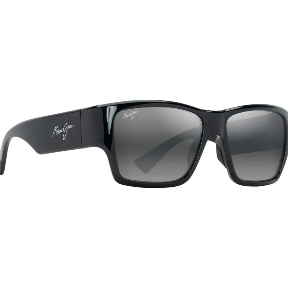 Clearance Lunettes de soleil Ka'olu Noir Brillant Neutral Grey Minéral Superthin Femme Lunettes Femme|Lunettes Polarisées