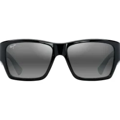 Clearance Lunettes de soleil Ka'olu Noir Brillant Neutral Grey Minéral Superthin Femme Lunettes Femme|Lunettes Polarisées