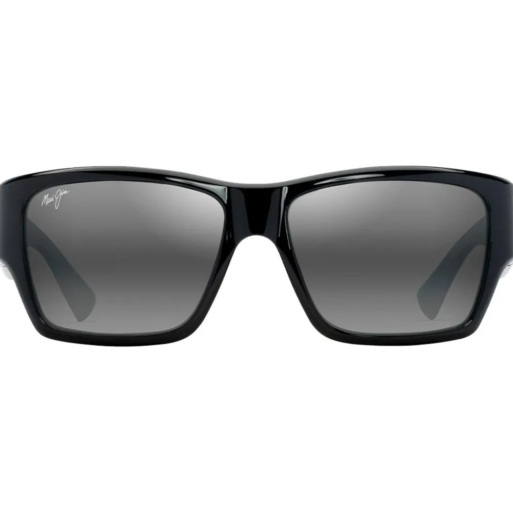 Clearance Lunettes de soleil Ka'olu Noir Brillant Neutral Grey Minéral Superthin Femme Lunettes Femme|Lunettes Polarisées