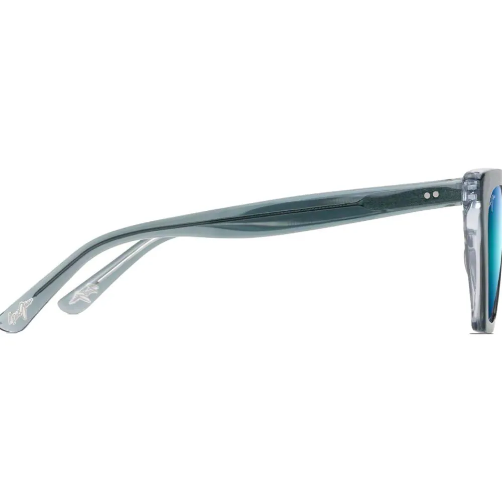 Hot Lunettes de soleil Kini Kini Bleu Acier Crystal Bleu Hawaï Minéral SuperThin Femme Lunettes Femme|Lunettes Polarisées