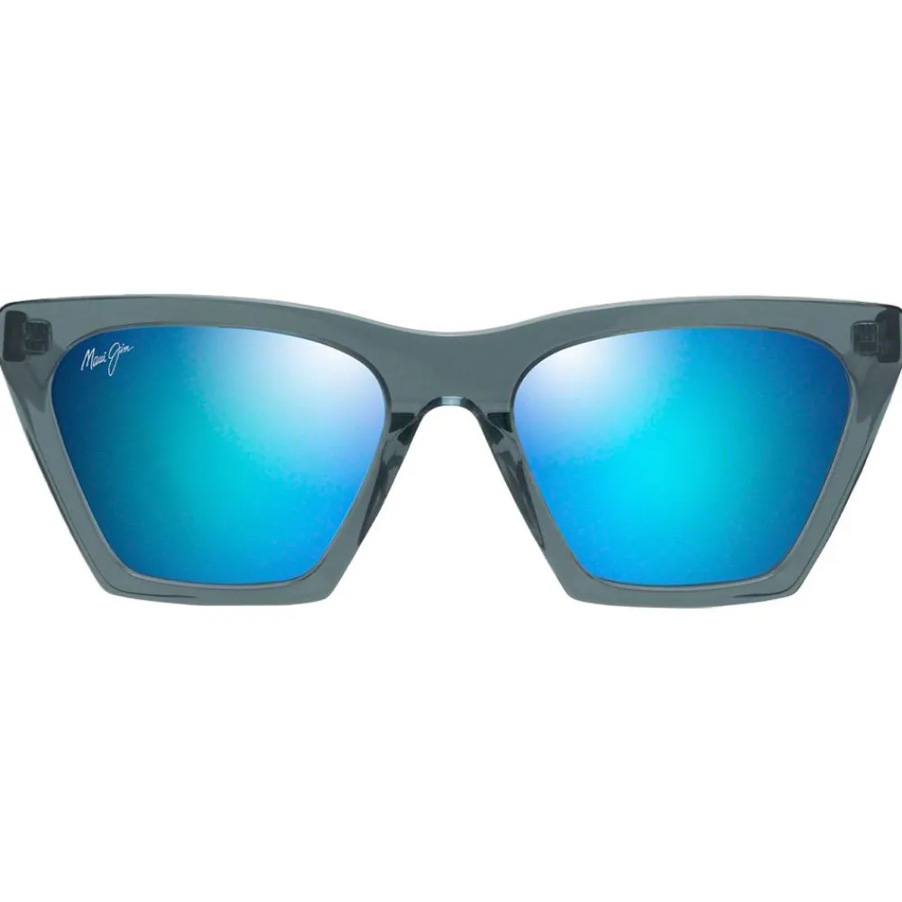Hot Lunettes de soleil Kini Kini Bleu Acier Crystal Bleu Hawaï Minéral SuperThin Femme Lunettes Femme|Lunettes Polarisées