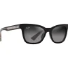 Sale Lunettes de soleil Hiwahiwa Shiny Black Trans Light Grey Neural Grey Mineral Superthin Femme Lunettes Femme|Lunettes Polarisées