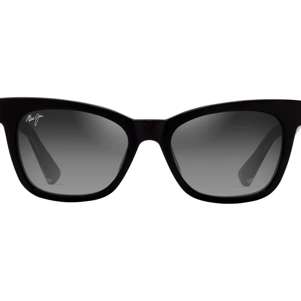 Sale Lunettes de soleil Hiwahiwa Shiny Black Trans Light Grey Neural Grey Mineral Superthin Femme Lunettes Femme|Lunettes Polarisées