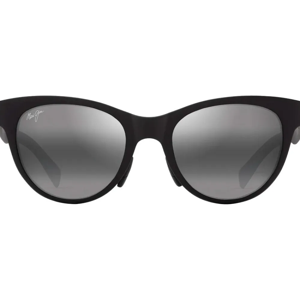 Lunettes Polarisées|Lunettes Femme<Maui Jim Lunettes de soleil Hulahe Matte Black Neutral Grey Mineral Superthin