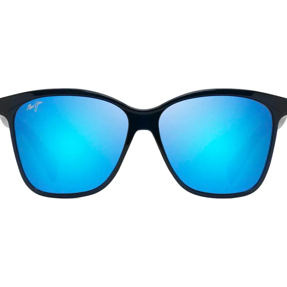 Lunettes Polarisées|Lunettes Femme<Maui Jim Lunettes de soleil Liquid Sunshine Marine Translucide Bleu Hawaï MauiPure